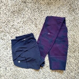 Lululemon Speed Up Shorts Only Sz 2